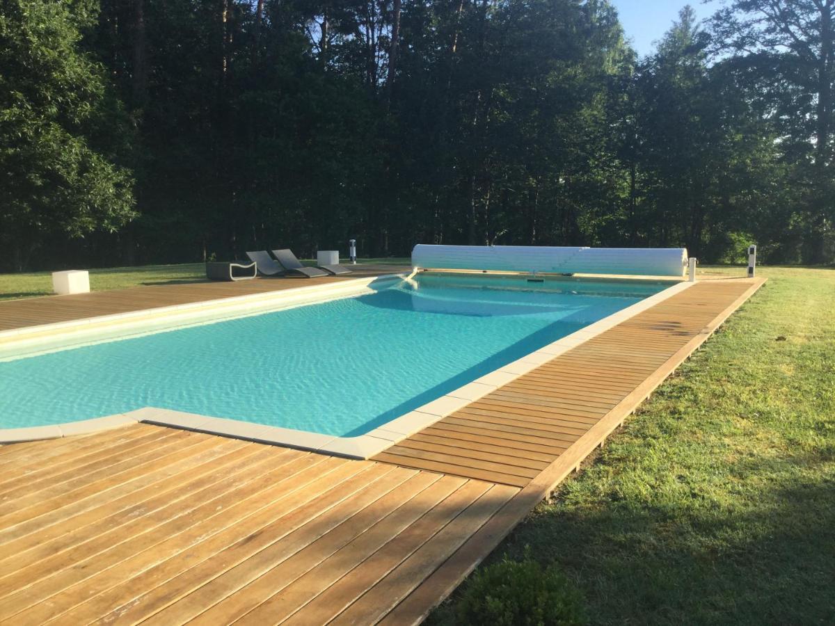 Chateau Des Essards Avec Piscine Et Jacuzzi Langeais Bagian luar foto